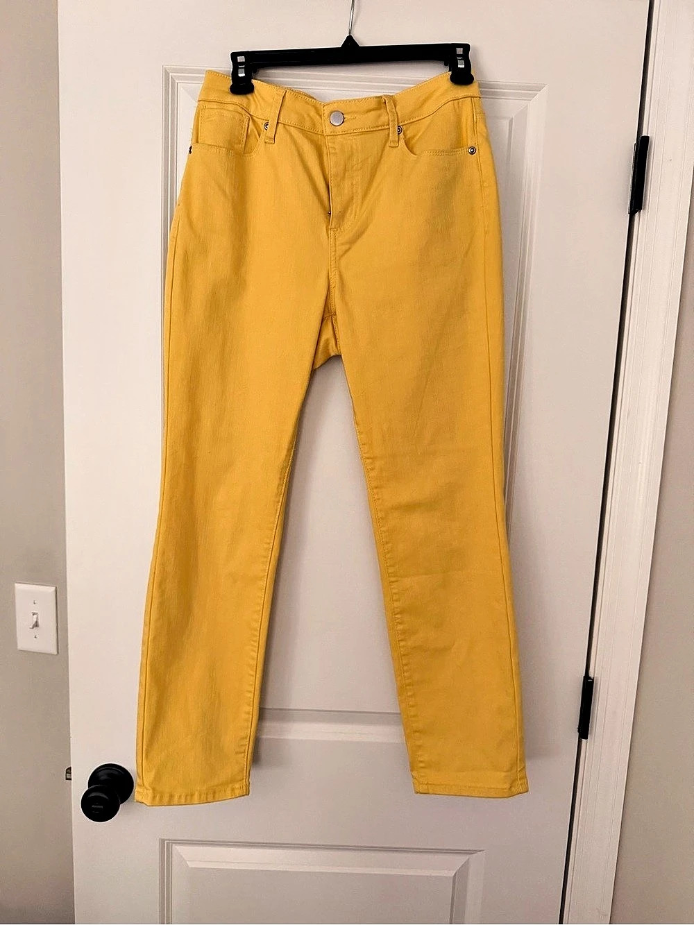 Boston Proper Mustard Yellow Straight Leg Jeans Size 29